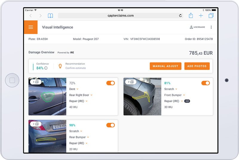 Smart-DamageInspection-image2 AI powered Damage Inspection